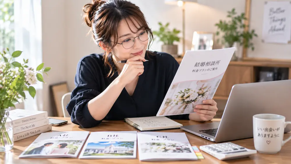資料請求したら、私はこの3つを比べます
