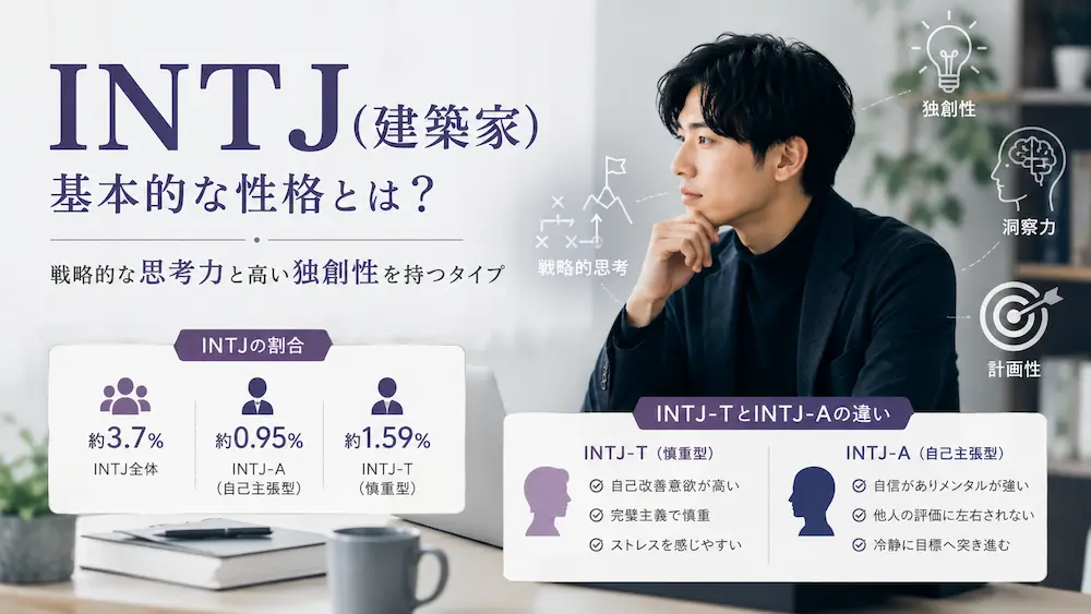INTJ(建築家)の基本的な性格は？