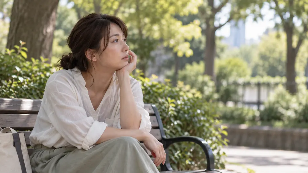 婚活を休み一人で静かな時間を過ごす33歳女性のイメージ